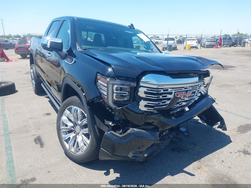 2024 Gmc SIERRA VIN 1GTUUGEL3RZ340740 IAAI salvage auction — LEFT FRONT, Salvage Title, sold $10,000 on 2026-07-30 (photo 1)