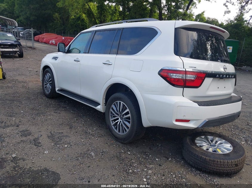 2023 Nissan Armada VIN JN8AY2BC0P9183538 IAAI salvage auction — RIGHT FRONT, Salvage (Idaho), sold $11,500 on 2026-07-11 (photo 3)