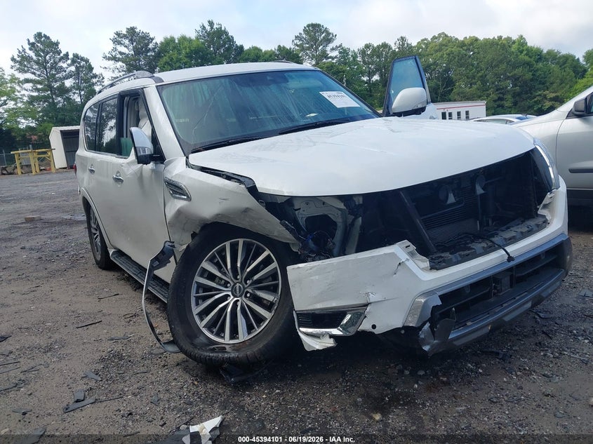2023 Nissan Armada VIN JN8AY2BC0P9183538 IAAI salvage auction — RIGHT FRONT, Salvage (Idaho), sold $11,500 on 2026-07-11 (photo 6)