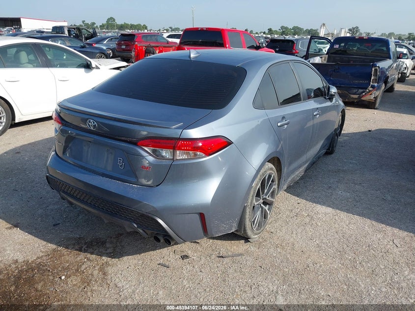 2020 Toyota Corolla VIN JTDS4RCE7LJ049235 IAAI salvage auction — HAIL, Original (Texas), sold $7,300 on 2026-07-28 (photo 4)