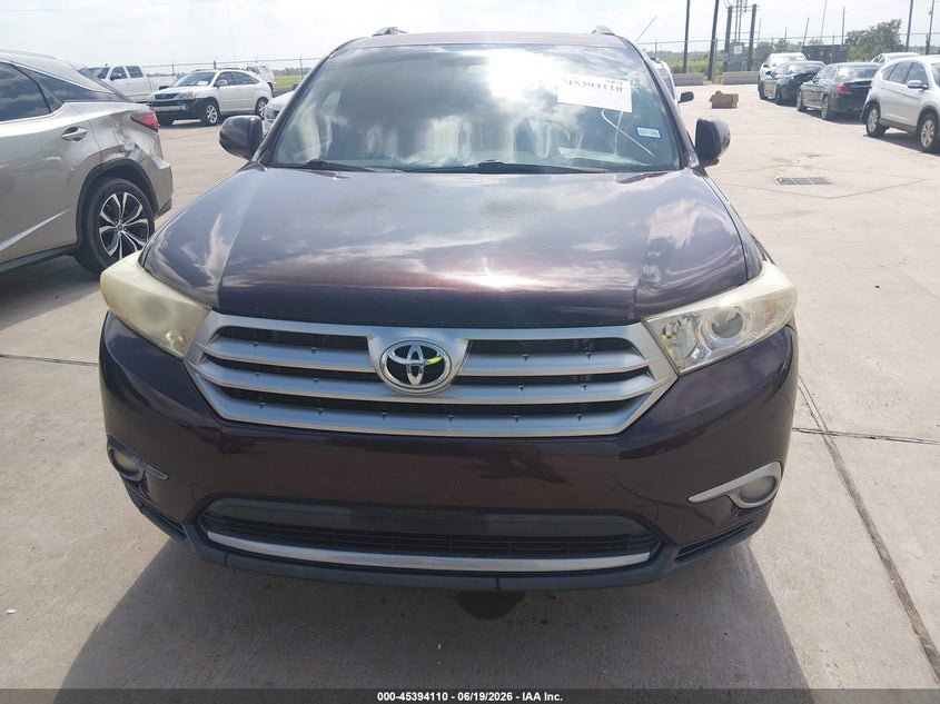 2011 Toyota Highlander VIN 5TDYK3EH7BS036863 IAAI salvage auction — REPOSSESSION, Nrc Lienholder Repossession Paperwork (Texas), sold $4,500 on 2026-07-10 (photo 6)