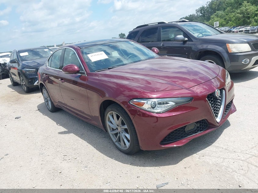 2017 Alfa romeo Giulia VIN ZARFAEEN9H7558012 IAAI salvage auction — FRONT END, Salvage (Kansas), sold $7,000 on 2026-07-15 (photo 1)