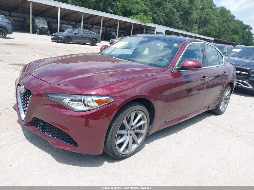 2017 Alfa romeo Giulia VIN ZARFAEEN9H7558012 IAAI salvage auction — FRONT END, Salvage (Kansas), sold $7,000 on 2026-07-15 (photo 2)