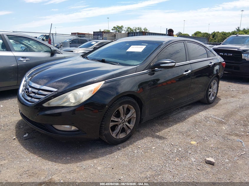 2011 Hyundai Sonata VIN 5NPEC4AC5BH016407 IAAI salvage auction — REAR END, Clear (Tennessee), sold $250 on 2026-07-16 (photo 2)