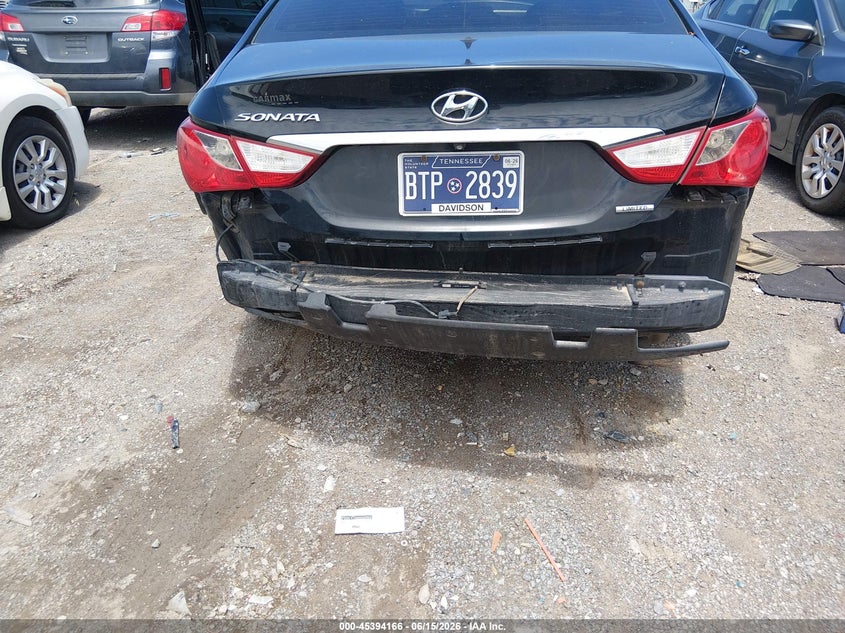 2011 Hyundai Sonata VIN 5NPEC4AC5BH016407 IAAI salvage auction — REAR END, Clear (Tennessee), sold $250 on 2026-07-16 (photo 6)