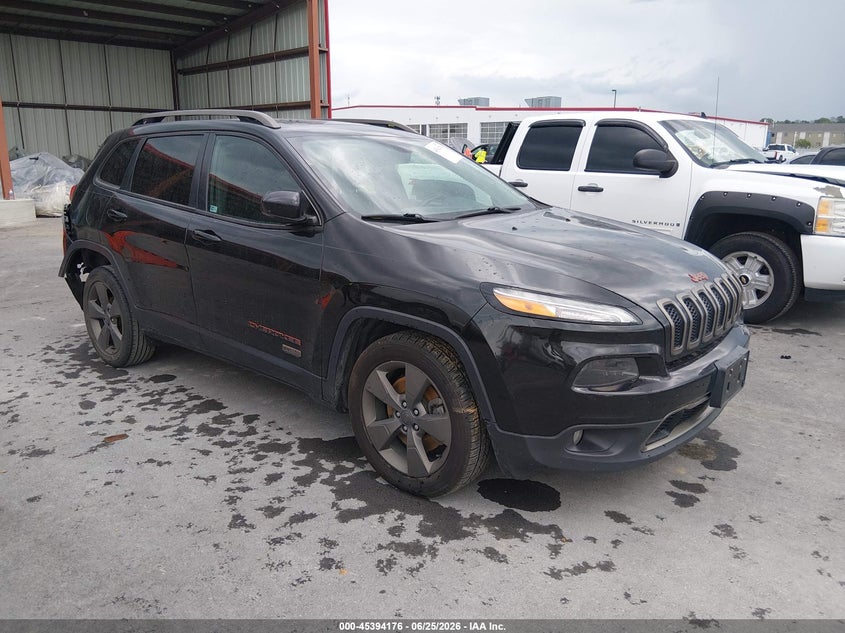2016 Jeep Cherokee VIN 1C4PJLCB5GW311909 IAAI salvage auction — REAR END, Salvage (Illinois), sold $1,150 on 2026-08-01 (photo 1)