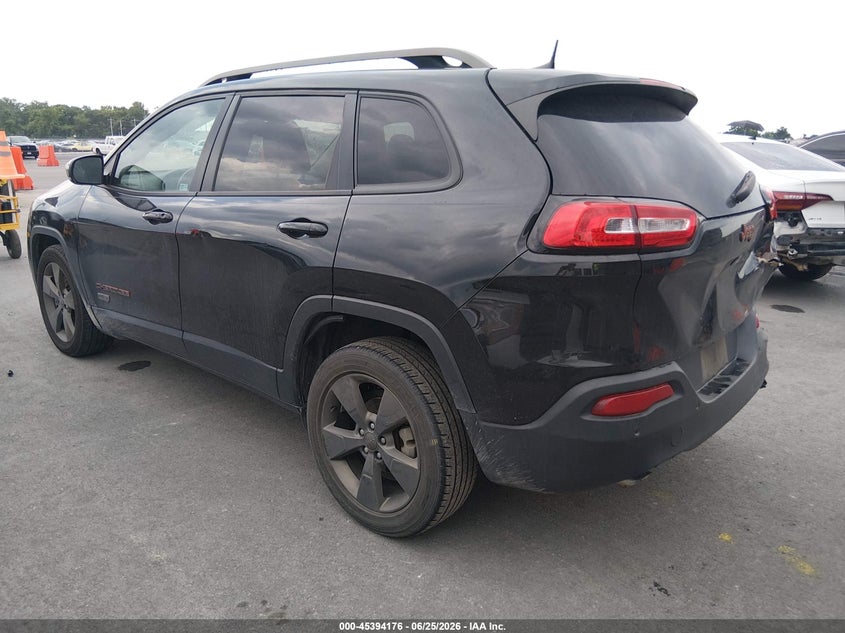 2016 Jeep Cherokee VIN 1C4PJLCB5GW311909 IAAI salvage auction — REAR END, Salvage (Illinois), sold $1,150 on 2026-08-01 (photo 3)