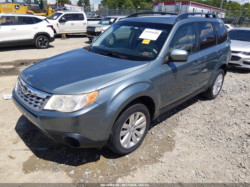 2012 Subaru Forester VIN JF2SHACC9CH468751 IAAI salvage auction — REAR END, Salvage (West Virginia), sold $825 on 2026-07-22 (photo 2)