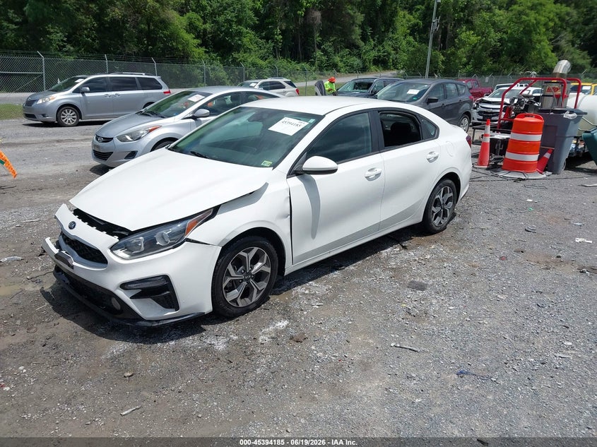 2021 Kia Forte VIN 3KPF24AD3ME350801 IAAI salvage auction — FRONT END, Salvage (Virginia), sold $2,250 on 2026-07-10 (photo 2)