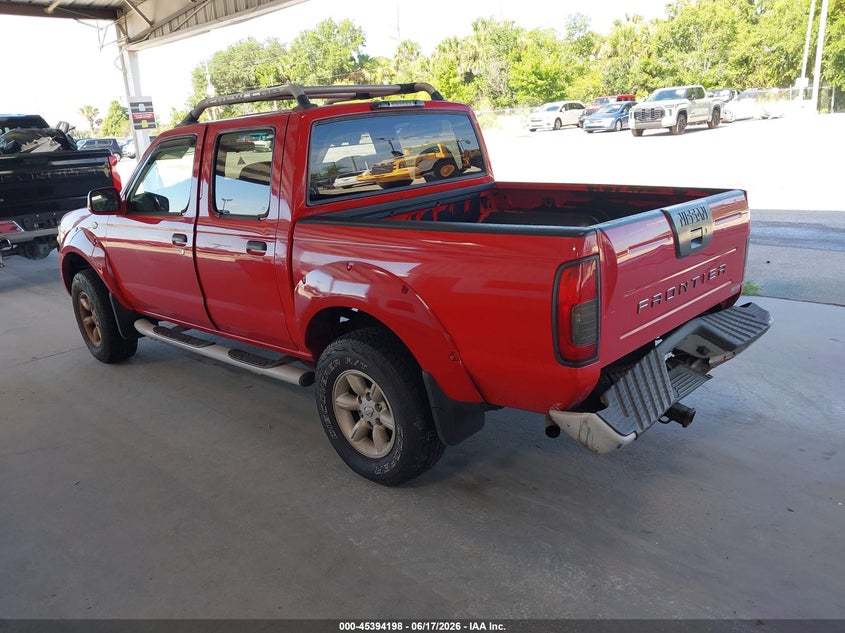 2001 Nissan Frontier VIN 1N6ED27T01C327582 IAAI salvage auction — REAR END, Rebuildable (Florida), sold $1,100 on 2026-07-09 (photo 3)