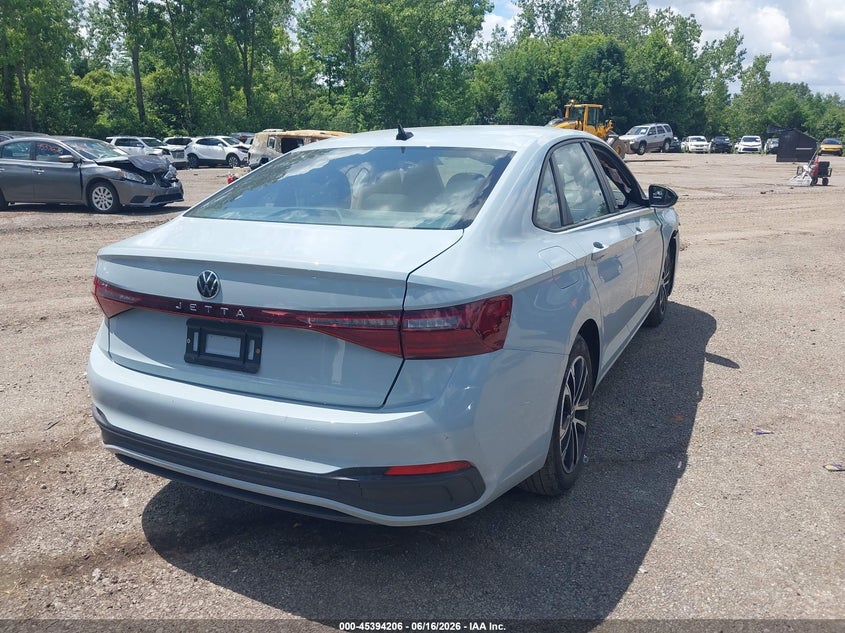 2025 Volkswagen Jetta VIN 3VWBX7BU5SM102937 IAAI salvage auction — FRONT END, Salvage Title, sold $5,800 on 2026-07-31 (photo 4)