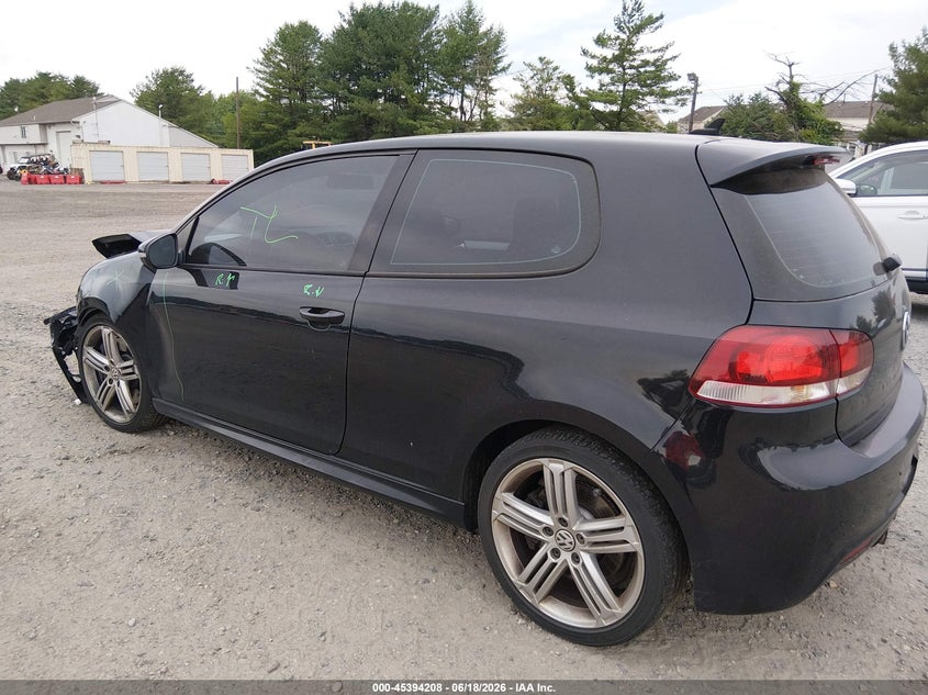 2013 Volkswagen Golf r VIN WVWRF7AJ4DW061571 IAAI salvage auction — FRONT END, Salvage (New Jersey), sold $775 on 2026-07-28 (photo 3)