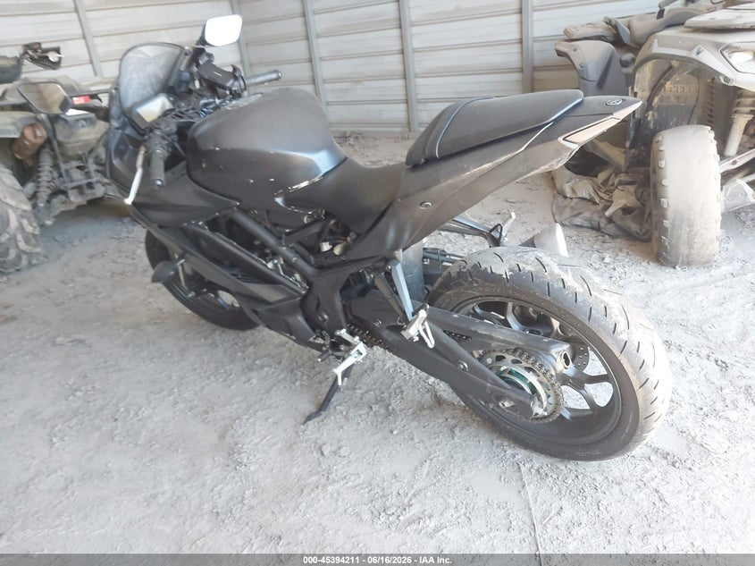 2024 Yamaha Yzf VIN MH3RH18Y0RK014645 IAAI salvage auction — LEFT SIDE, Salvage (District Of Columbia), sold $1,475 on 2026-07-09 (photo 3)