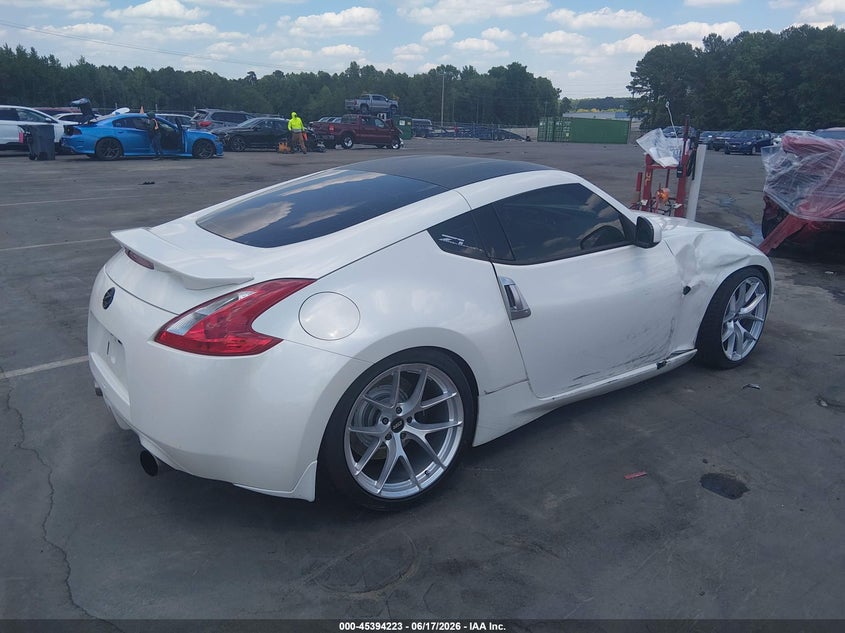 2011 Nissan 370z VIN JN1AZ4EH1BM553870 IAAI salvage auction — RIGHT SIDE, Salvage (North Carolina), sold $3,550 on 2026-07-08 (photo 4)