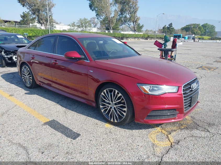 2017 Audi A6 VIN WAUG8AFC8HN031166 IAAI salvage auction — UNDERCARRIAGE, Salvage (California), sold $4,750 on 2026-07-21 (photo 1)