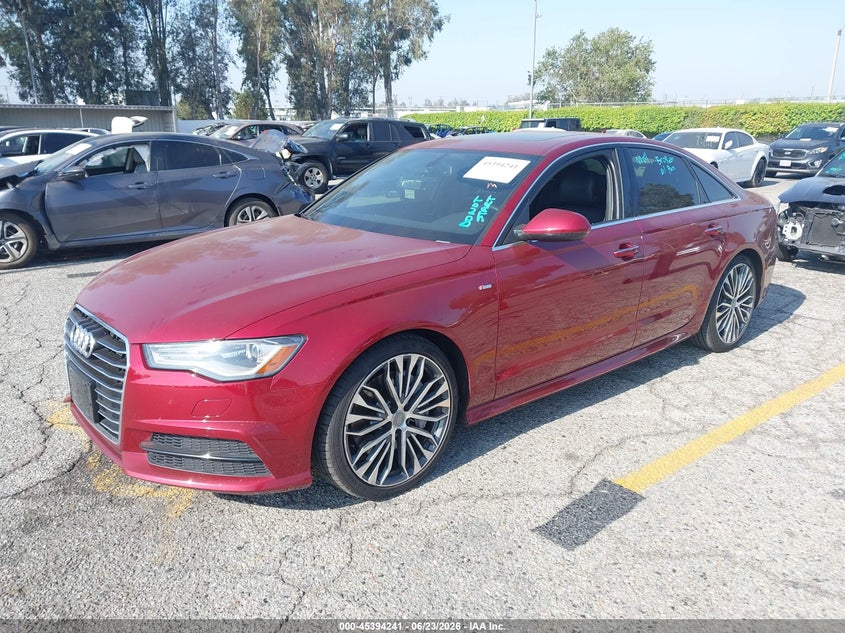 2017 Audi A6 VIN WAUG8AFC8HN031166 IAAI salvage auction — UNDERCARRIAGE, Salvage (California), sold $4,750 on 2026-07-21 (photo 2)