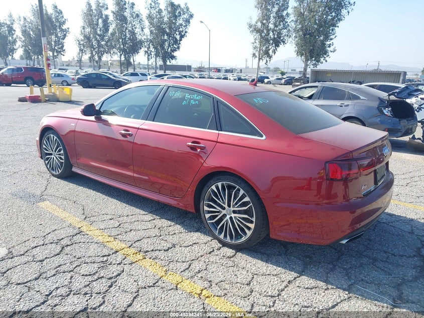 2017 Audi A6 VIN WAUG8AFC8HN031166 IAAI salvage auction — UNDERCARRIAGE, Salvage (California), sold $4,750 on 2026-07-21 (photo 3)
