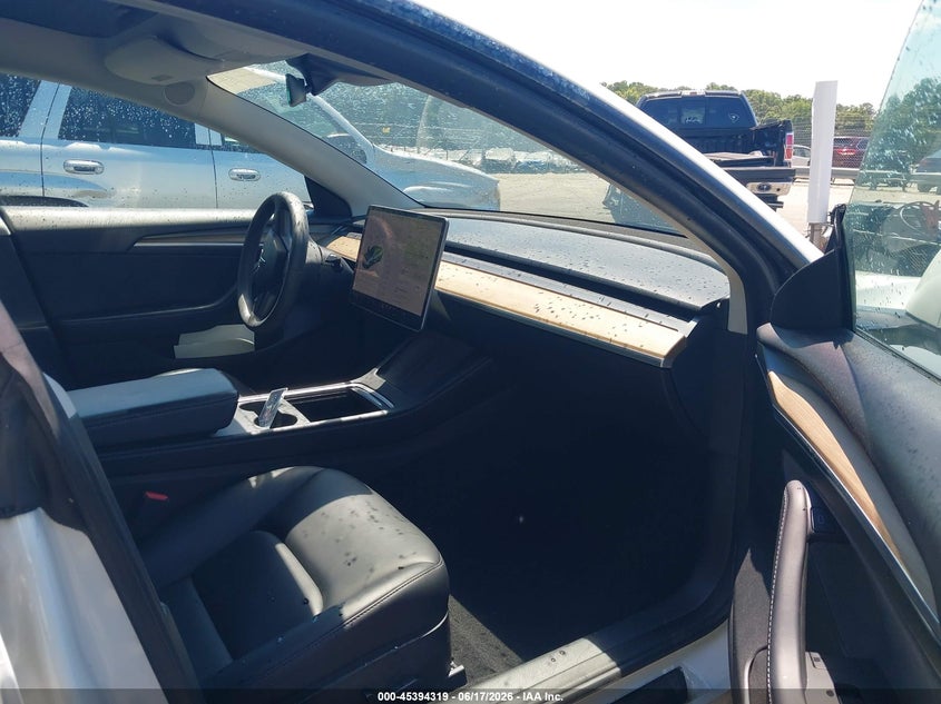 2021 Tesla Model 3 VIN 5YJ3E1EA9MF092271 IAAI salvage auction — FRONT END, Salvage (North Carolina), sold $5,100 on 2026-07-15 (photo 5)