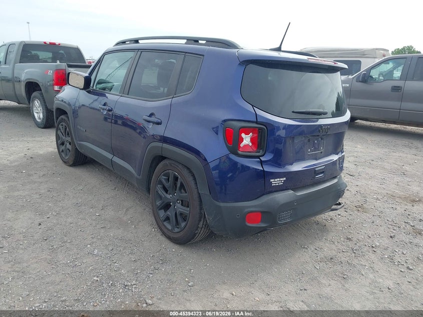 2018 Jeep Renegade VIN ZACCJABB0JPG74823 IAAI salvage auction — REAR END, Salvage Title, sold $625 on 2026-07-29 (photo 3)