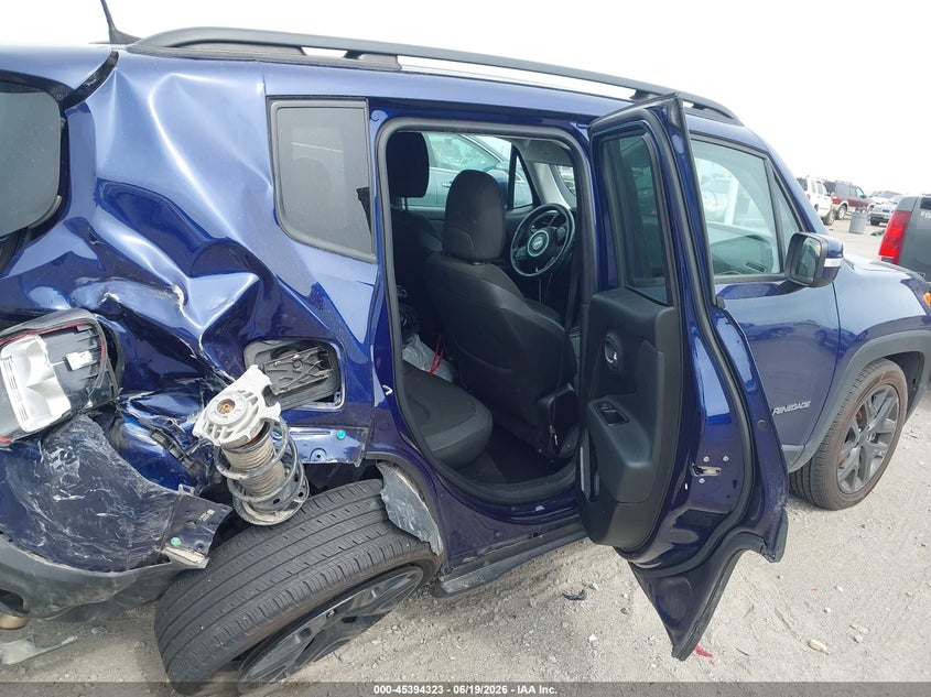 2018 Jeep Renegade VIN ZACCJABB0JPG74823 IAAI salvage auction — REAR END, Salvage Title, sold $625 on 2026-07-29 (photo 8)