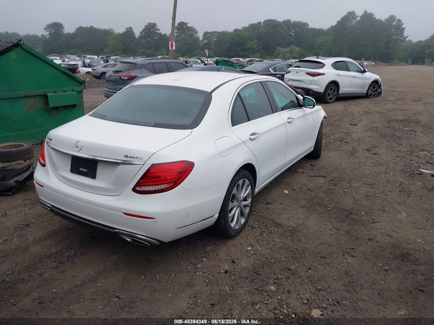 2017 Mercedes-benz E-klasse VIN WDDZF4KB8HA065217 IAAI salvage auction — FRONT END, Wait Title, sold $2,150 on 2026-08-11 (photo 4)