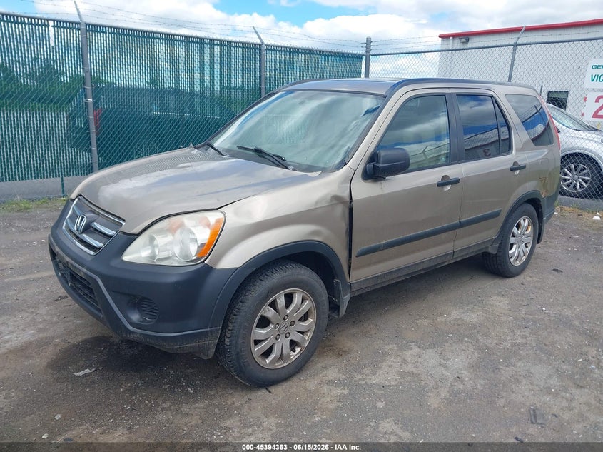2006 Honda Cr-v VIN SHSRD788X6U426215 IAAI salvage auction — NORMAL WEAR, Clear (New York), sold $425 on 2026-07-21 (photo 2)