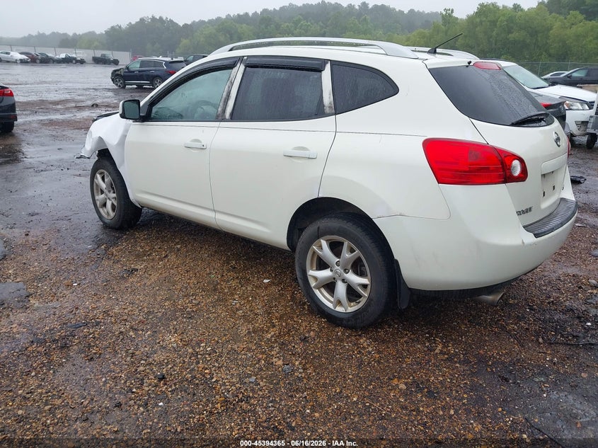 2009 Nissan Rogue VIN JN8AS58V49W161235 IAAI salvage auction — LEFT FRONT, Salvage (Mississippi), sold $250 on 2026-07-15 (photo 3)