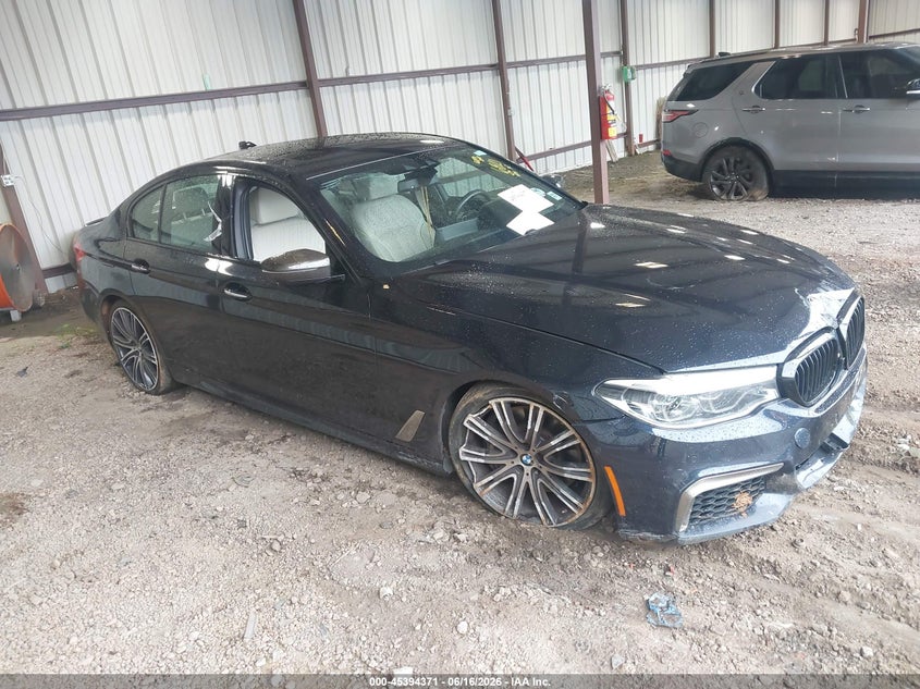 2018 BMW 5er VIN WBAJB9C52JB286821 IAAI salvage auction — FRONT END, Salvage (Georgia), sold $8,500 on 2026-07-24 (photo 1)