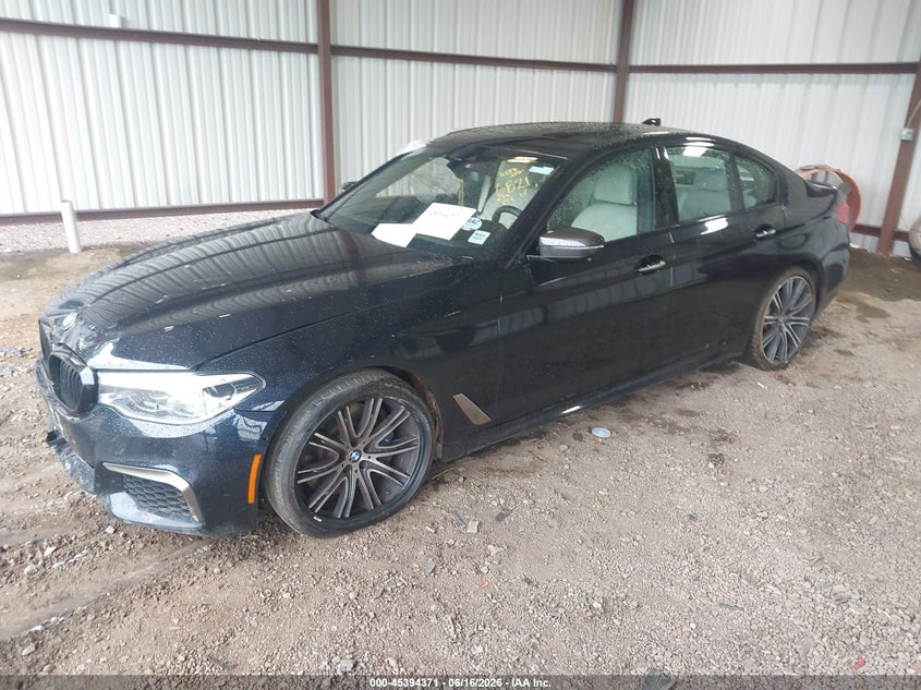 2018 BMW 5er VIN WBAJB9C52JB286821 IAAI salvage auction — FRONT END, Salvage (Georgia), sold $8,500 on 2026-07-24 (photo 2)