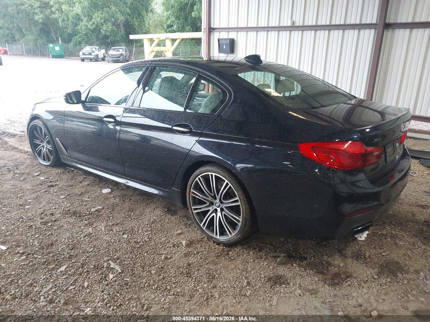 2018 BMW 5er VIN WBAJB9C52JB286821 IAAI salvage auction — FRONT END, Salvage (Georgia), sold $8,500 on 2026-07-24 (photo 3)