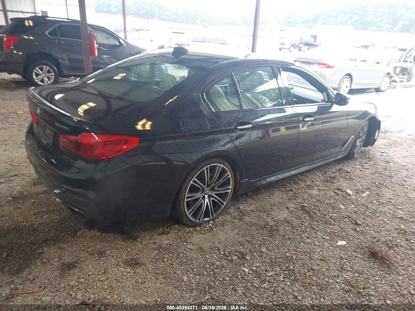 2018 BMW 5er VIN WBAJB9C52JB286821 IAAI salvage auction — FRONT END, Salvage (Georgia), sold $8,500 on 2026-07-24 (photo 4)