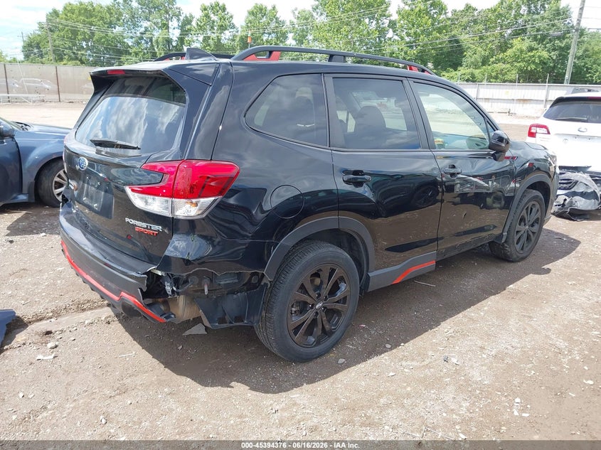 2023 Subaru Forester VIN JF2SKAJC0PH512873 IAAI salvage auction — FRONT & REAR, Original (Ohio), sold $6,900 on 2026-07-23 (photo 4)
