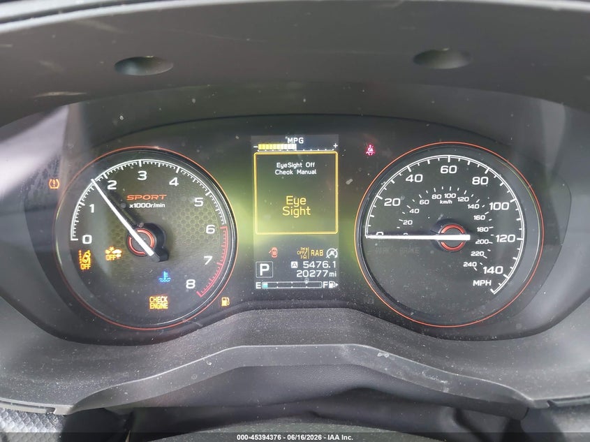 2023 Subaru Forester VIN JF2SKAJC0PH512873 IAAI salvage auction — FRONT & REAR, Original (Ohio), sold $6,900 on 2026-07-23 (photo 7)