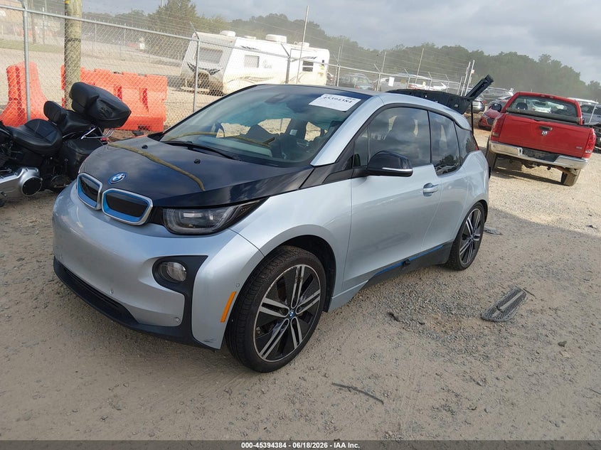 2015 BMW I3 VIN WBY1Z4C53FV278524 IAAI salvage auction — REAR END, Salvage (North Carolina), sold $625 on 2026-07-20 (photo 2)