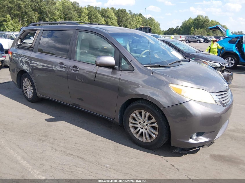 2011 Toyota Sienna VIN 5TDYK3DC6BS056401 IAAI salvage auction — LEFT SIDE, Salvage (Idaho), sold $775 on 2026-07-15 (photo 1)