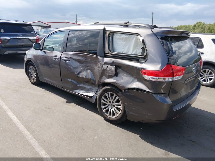 2011 Toyota Sienna VIN 5TDYK3DC6BS056401 IAAI salvage auction — LEFT SIDE, Salvage (Idaho), sold $775 on 2026-07-15 (photo 3)