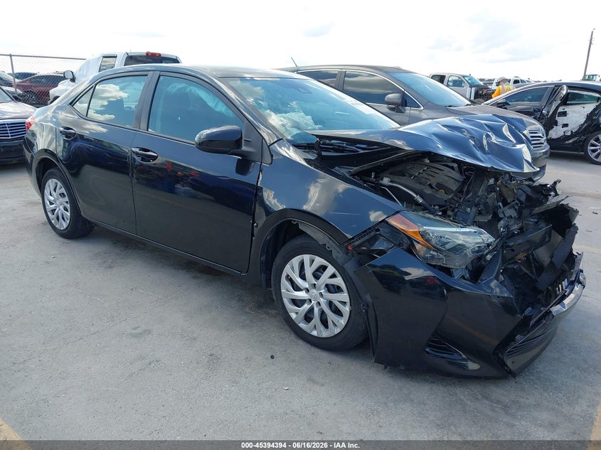 2019 Toyota Corolla VIN 5YFBURHE5KP870417 IAAI salvage auction — FRONT END, Salvage (Texas), sold $3,050 on 2026-07-09 (photo 1)