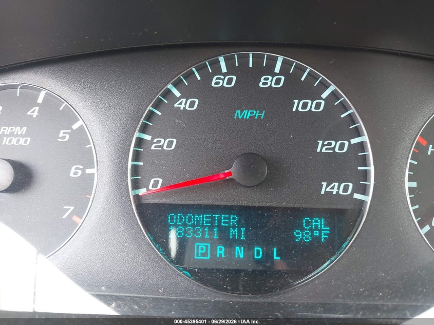 2016 Chevrolet Impala limited VIN 2G1WC5E31G1115103 IAAI salvage auction — FRONT END, Original (Texas), sold $425 on 2026-07-08 (photo 7)
