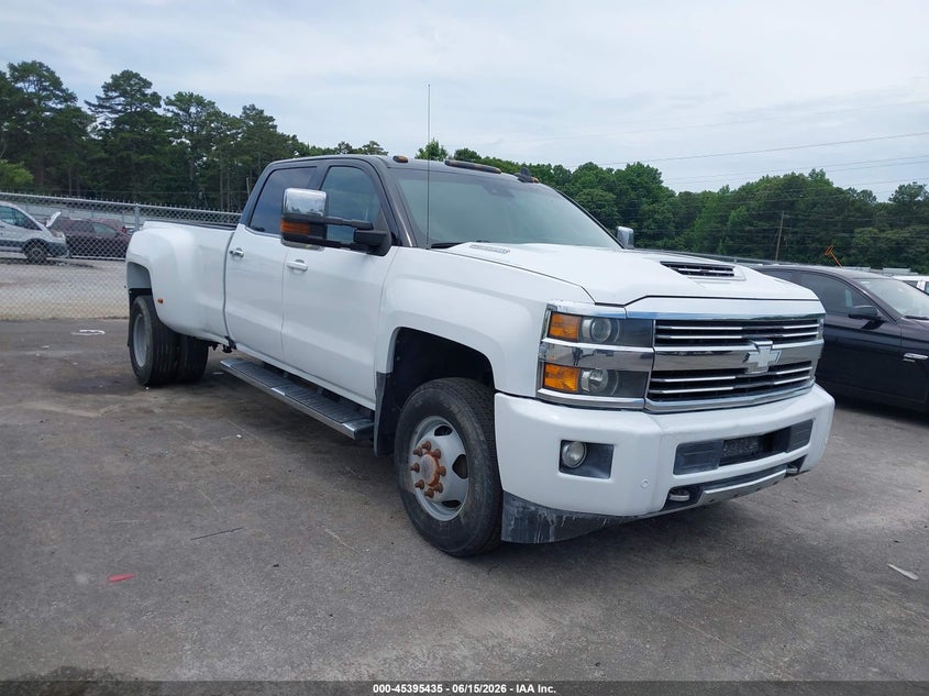 2017 Chevrolet Silverado VIN 1GC4K1EY3HF209869 IAAI salvage auction — FRONT & REAR, Salvage (California), sold $21,500 on 2026-07-19 (photo 1)