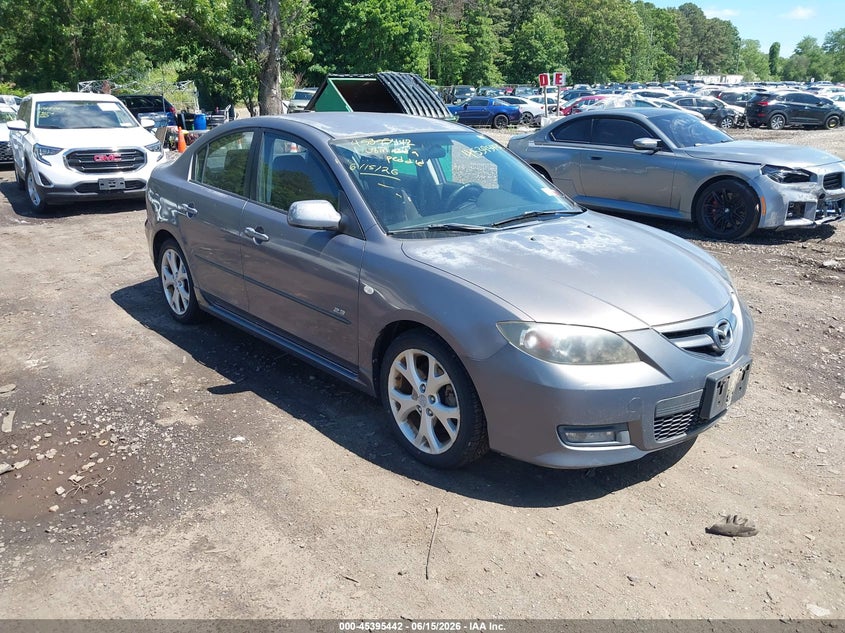 2008 Mazda 3 VIN JM1BK324781118752 IAAI salvage auction — NORMAL WEAR, Clear (New York), sold $475 on 2026-07-21 (photo 1)
