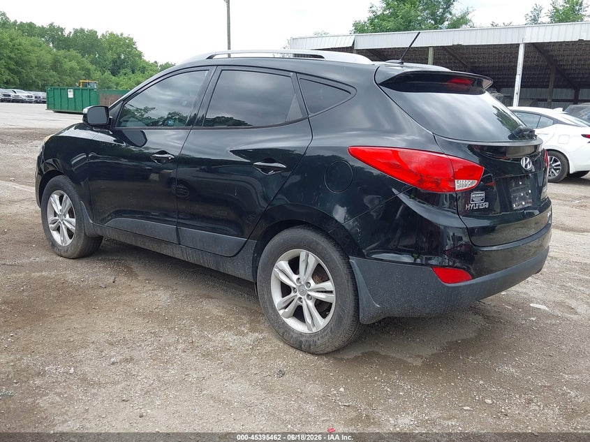 2012 Hyundai Tucson VIN KM8JUCAC5CU530248 IAAI salvage auction — NORMAL WEAR, Clear (Kansas), sold $750 on 2026-07-15 (photo 3)