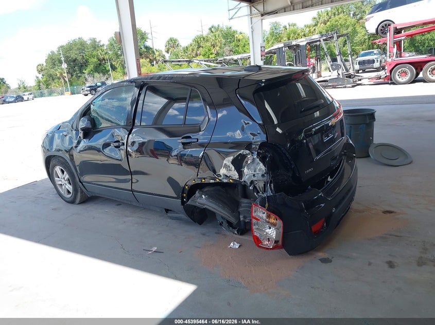 2021 Chevrolet Trax VIN KL7CJKSB1MB315448 IAAI salvage auction — ALL OVER, Certificate Of Destruction (Florida), sold $1,100 on 2026-07-15 (photo 3)