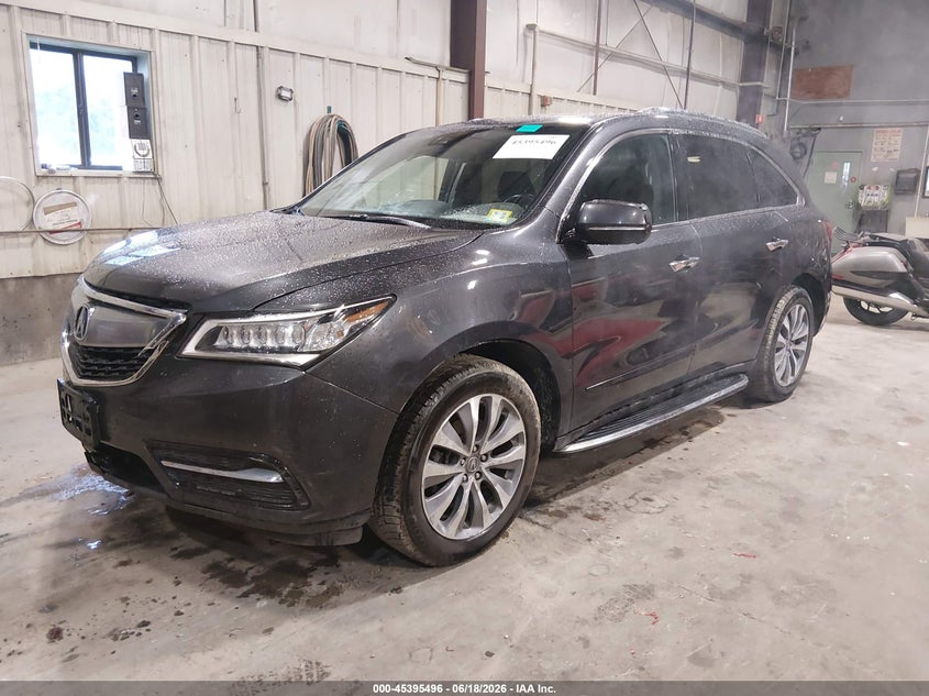2016 Acura Mdx VIN 5FRYD4H61GB007587 IAAI salvage auction — RIGHT SIDE, Salvage (Vermont), sold $3,400 on 2026-07-23 (photo 2)