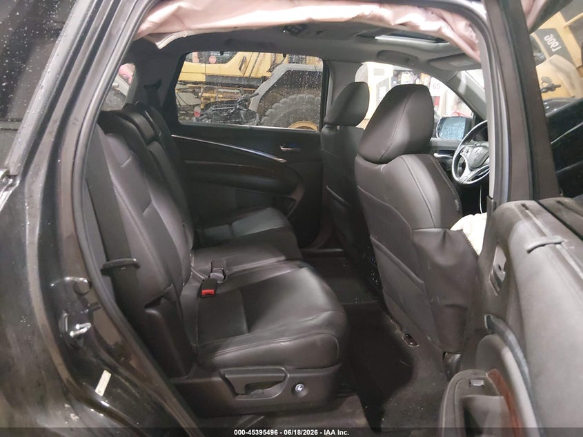 2016 Acura Mdx VIN 5FRYD4H61GB007587 IAAI salvage auction — RIGHT SIDE, Salvage (Vermont), sold $3,400 on 2026-07-23 (photo 8)