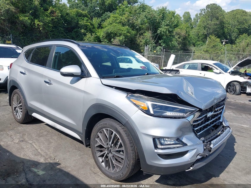 2020 Hyundai Tucson VIN KM8J3CAL1LU208547 IAAI salvage auction — FRONT END, Salvage (North Carolina), sold $4,550 on 2026-07-30 (photo 1)