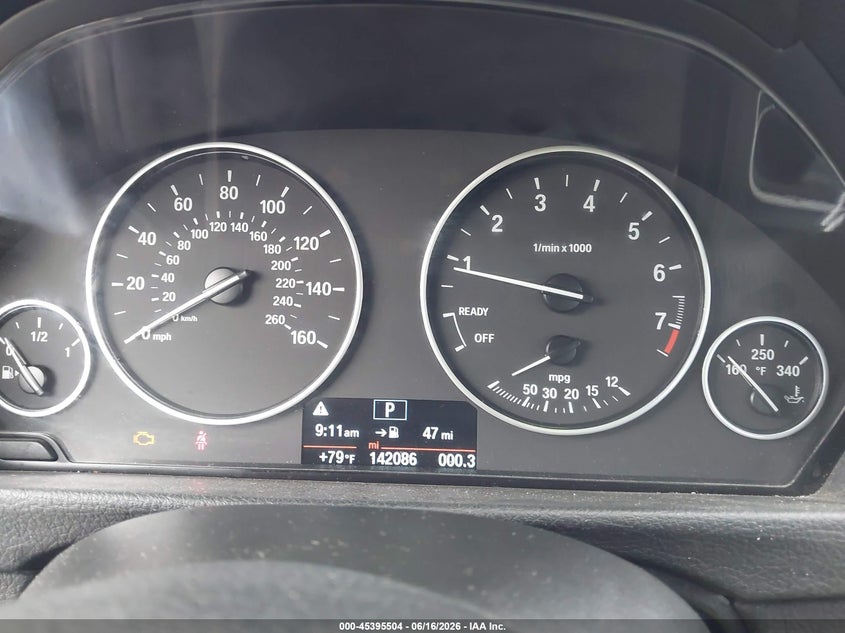 2015 BMW 3 series VIN WBA3C3G54FNS73801 IAAI salvage auction — NORMAL WEAR, Original (Texas), sold $1,325 on 2026-07-29 (photo 7)