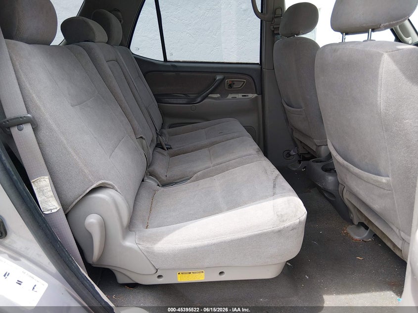2001 Toyota Sequoia VIN 5TDZT34AX1S048994 IAAI salvage auction — NORMAL WEAR, Clear (Florida), sold $475 on 2026-07-22 (photo 8)