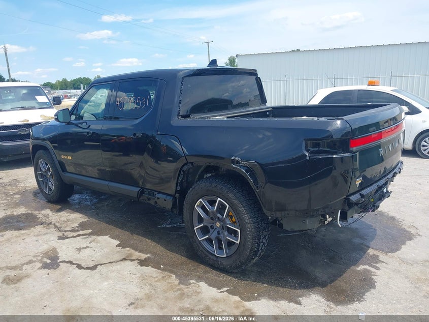 2022 Rivian R1t VIN 7FCTGAAL8NN004602 IAAI salvage auction — REAR END, Salvage (Virginia), sold $75 on 2026-07-31 (photo 3)