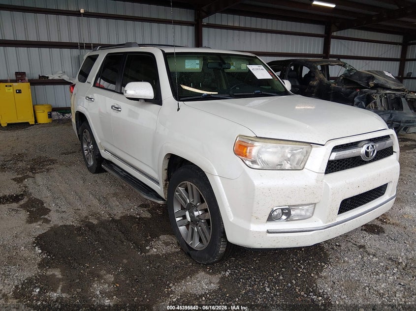 2012 Toyota 4runner VIN JTEZU5JRXC5038084 IAAI salvage auction — LEFT FRONT, Salvage (Louisiana), sold $8,400 on 2026-07-08 (photo 1)