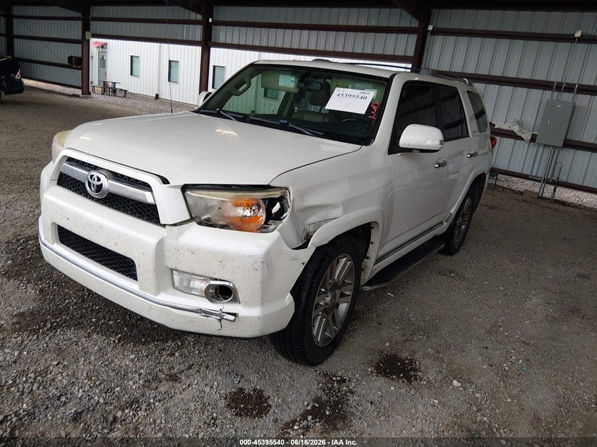 2012 Toyota 4runner VIN JTEZU5JRXC5038084 IAAI salvage auction — LEFT FRONT, Salvage (Louisiana), sold $8,400 on 2026-07-08 (photo 2)